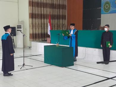 Pengambilan Sumpah Jabatan dan Pelantikan Ketua Pengadilan Tata Usaha Negara Palangkaraya